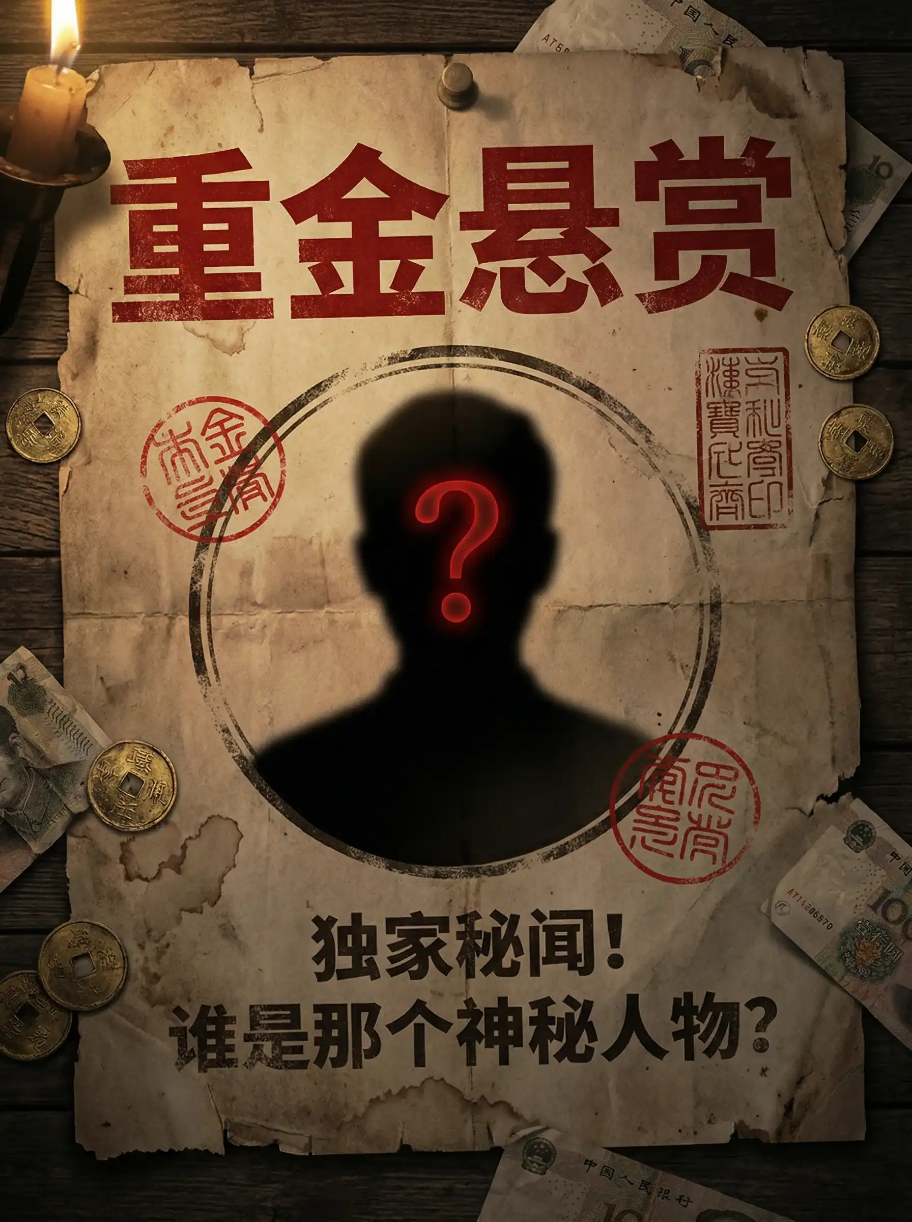 猎奇 - 重金悬赏线索征集令